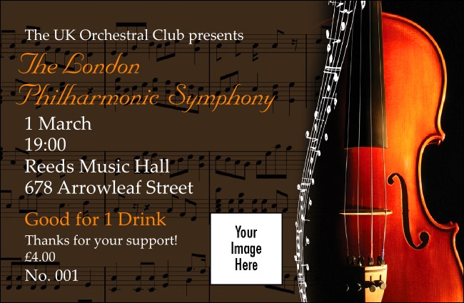 Symphony Drink Ticket