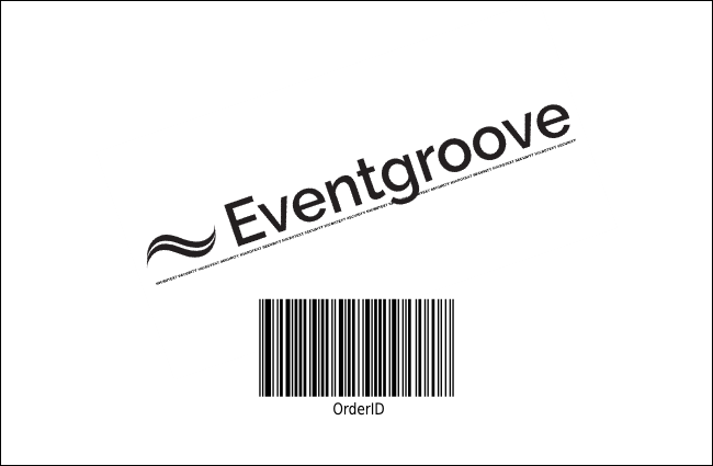 Red Hip Hop Drink Ticket Product Back