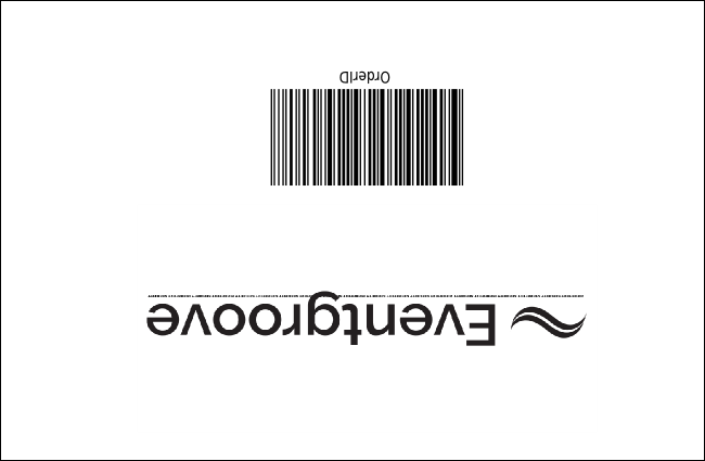 Nightclub Drink Ticket Yellow Product Back