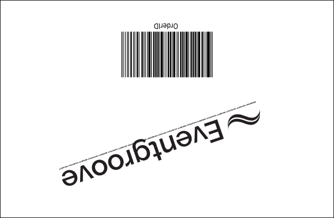 Castle Drink Ticket Product Back