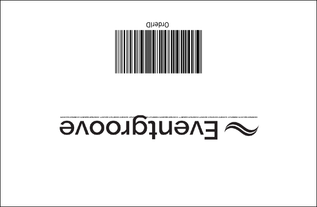 London Drink Ticket Product Back
