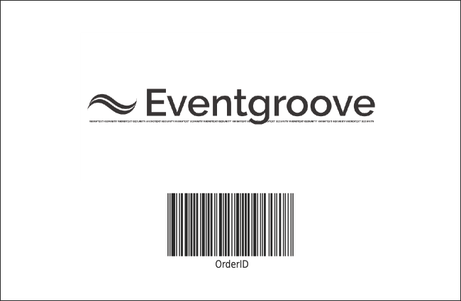 Purple Ribbon Drink Ticket Product Back