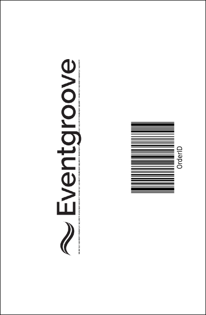 Run for a Cause Orange Drink Ticket Product Back