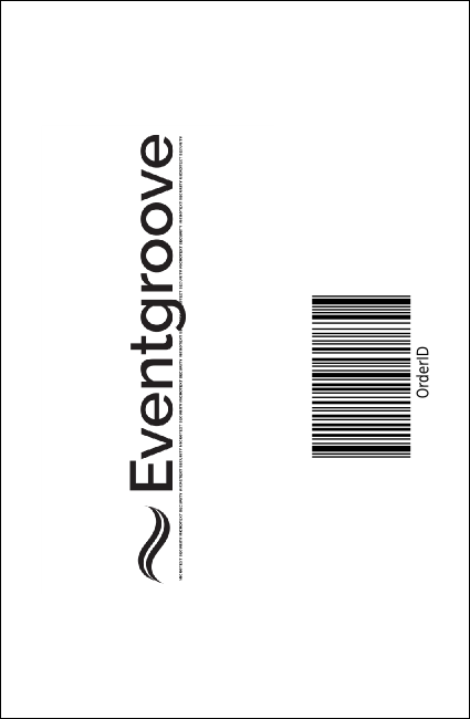 Children's Music Drink Ticket Product Back