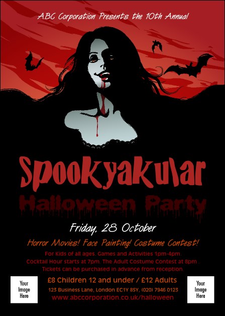 Sexy Vampire Postcard Product Front