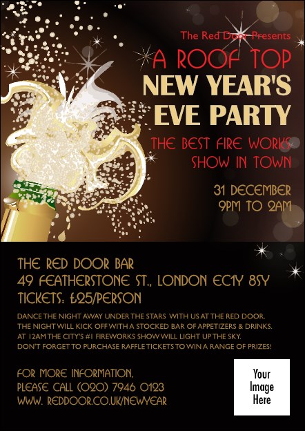 Champagne Bistro Postcard Product Front