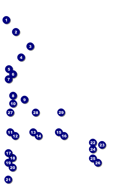 Comedy Retro Microphone Postcard Front Field Markers