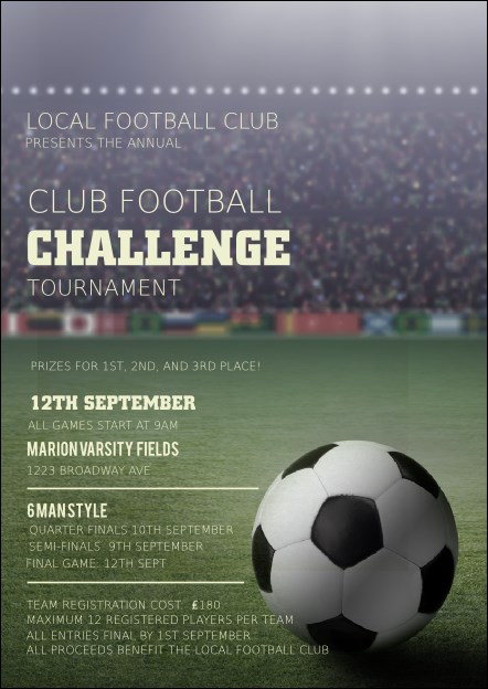 Football Stadium Postcard Product Front