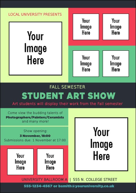 Image Upload Postcard Product Front