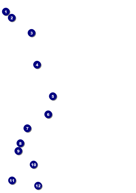 50th Anniversary Postcard Front Field Markers