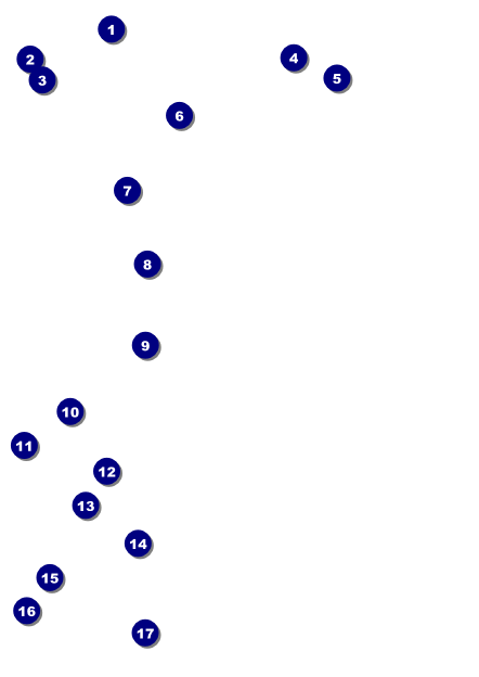 All Purpose Blue Postcard Front Field Markers