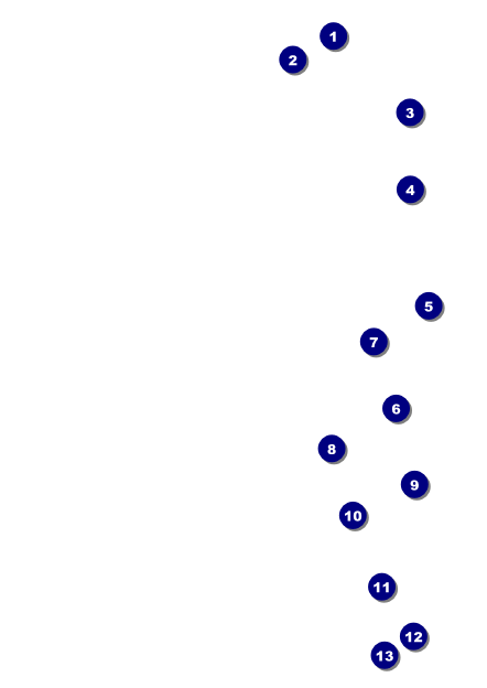 Beach Postcard Front Field Markers