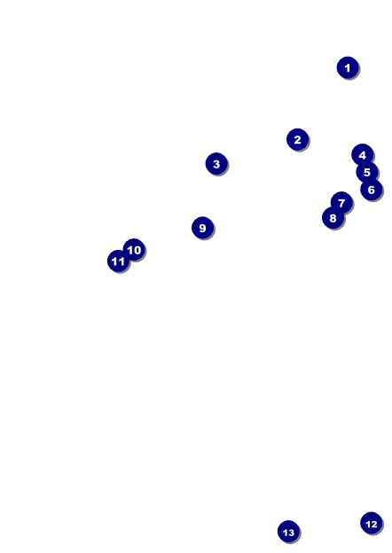 Halifax Postcard Front Field Markers