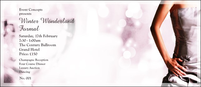 Dinner Dance VIP Pass Product Front