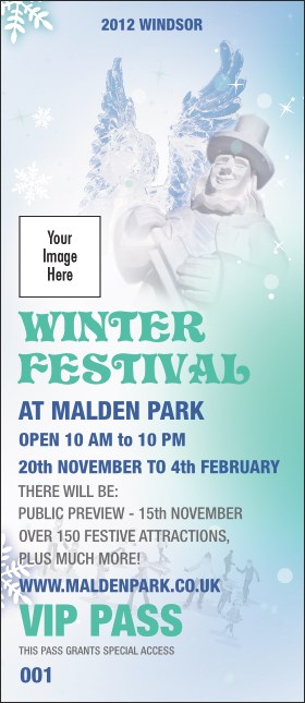Winter Festival VIP Pass Product Front