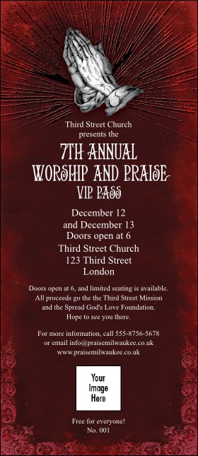Gospel VIP Pass Product Front