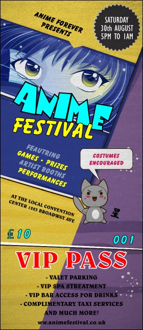 Anime VIP Pass Product Front