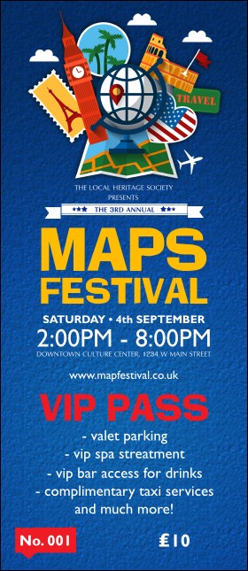 Travel VIP Pass Product Front