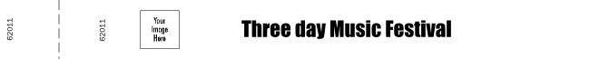 Bold Stub BW Logo Wristband Product Front