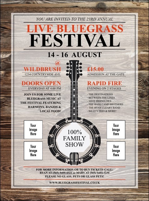 Banjo Flyer Product Front