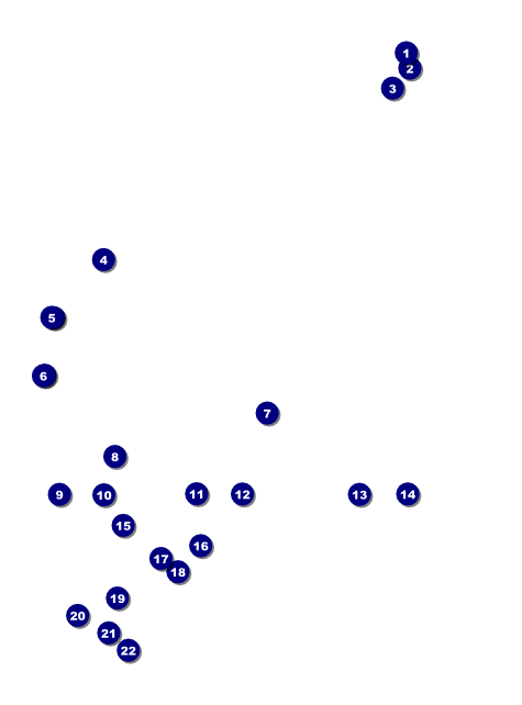 Swimming Flyer Front Field Markers