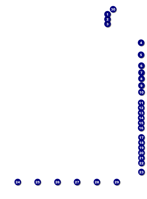 Education Chalk Board Flyer Front Field Markers