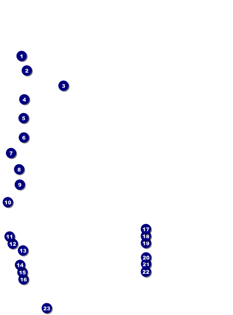 Crash Zone Flyer Front Field Markers