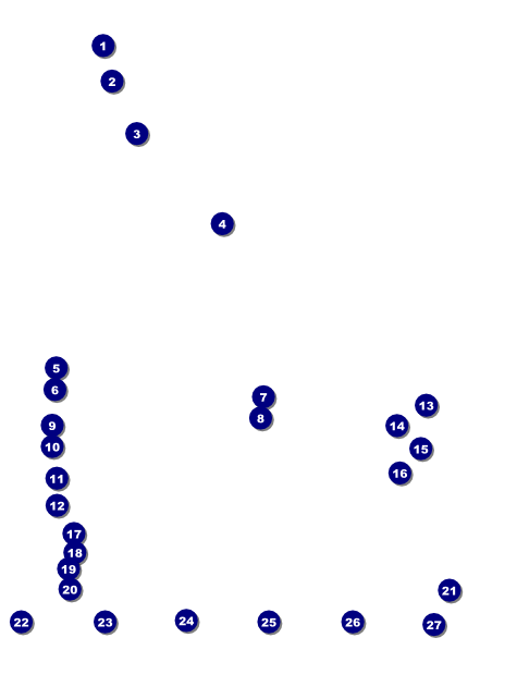 Football Camp Logo Flyer Front Field Markers