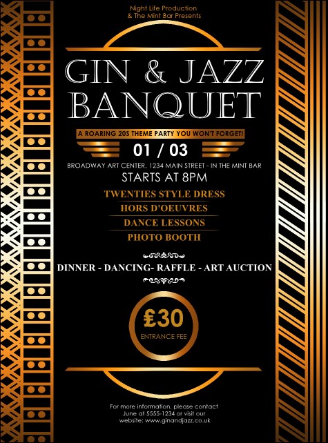 Twenties Flyer Product Front