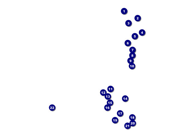 Hockey Badge Blue Poster Front Field Markers