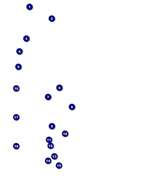 Retro Chalkboard Logo Flyer Front Field Markers