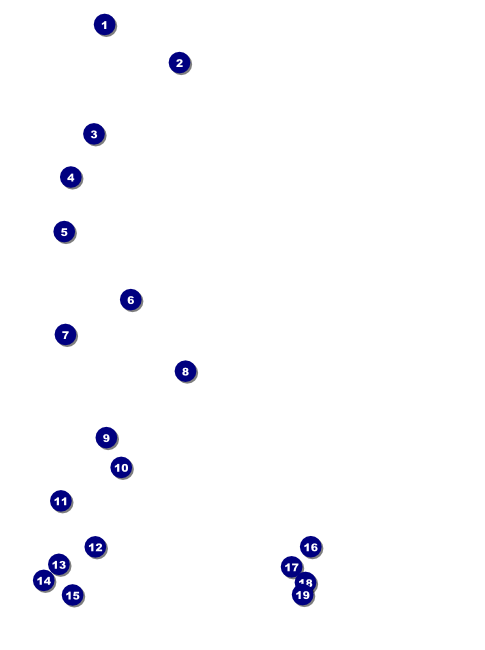 Retro Chalkboard Flyer Front Field Markers