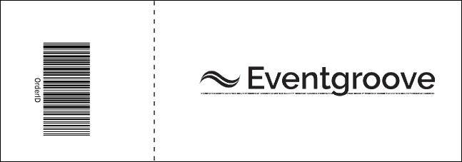 Norwegian Event Ticket Product Back