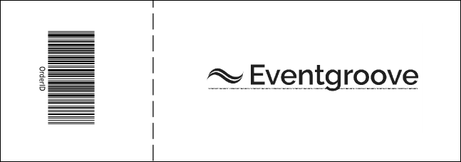 All Purpose General Admission 004 Event Ticket Product Back