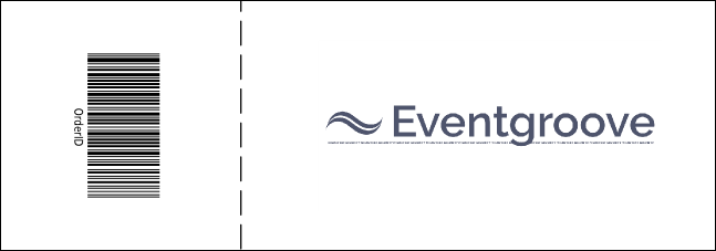 Horse Racing Event Ticket Product Back