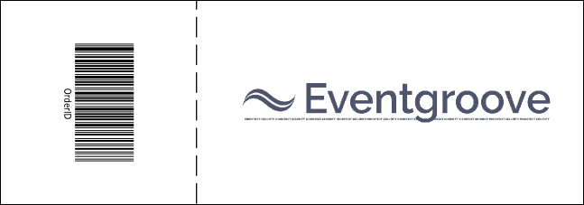 Cricket Event Ticket Product Back