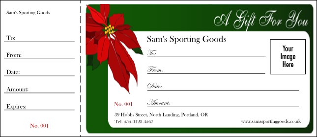 Christmas Poinsettia Product Front