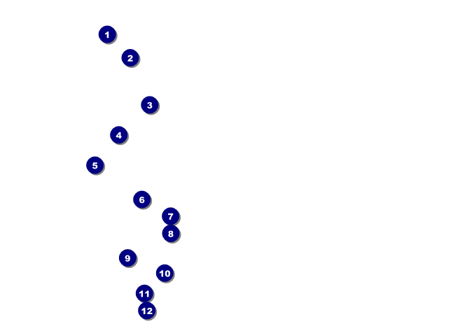 Christmas Scene Invitation Front Field Markers