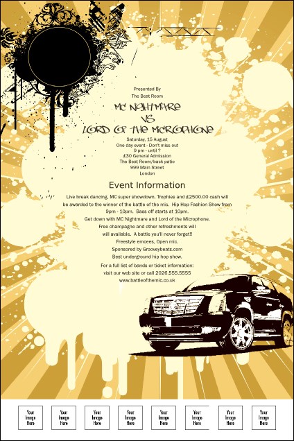Hip Hop Poster Product Front