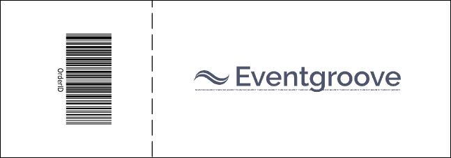 Snowman Event Ticket Product Back