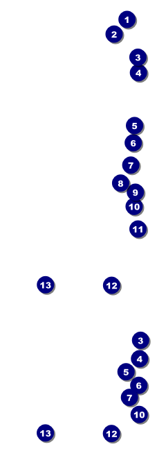 All Purpose Stars Event Ticket Front Field Markers