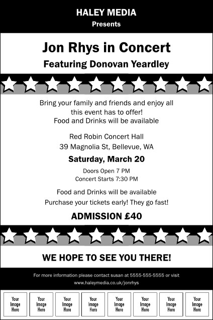 All Purpose Stars Image Poster Product Front