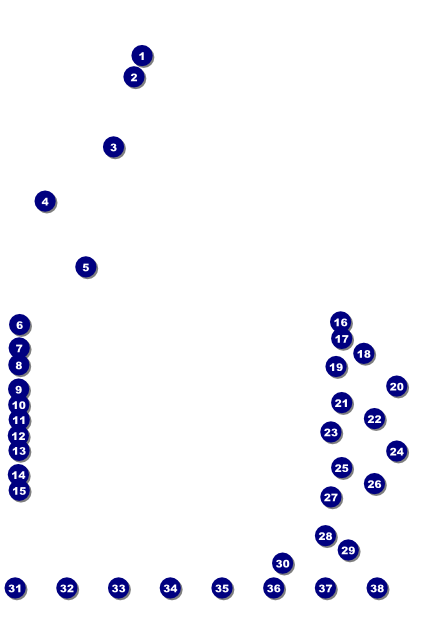 Comedy Spirals Image Poster Front Field Markers