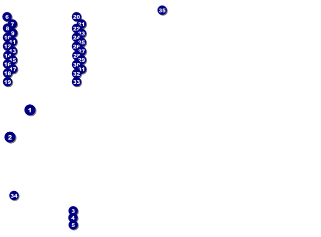 Football Schedule Flyer Front Field Markers