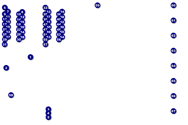 Football Schedule Image Poster Front Field Markers