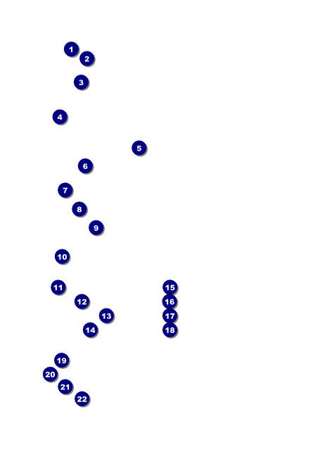 Galaxy Hip Hop Black and White Club Flyer Front Field Markers