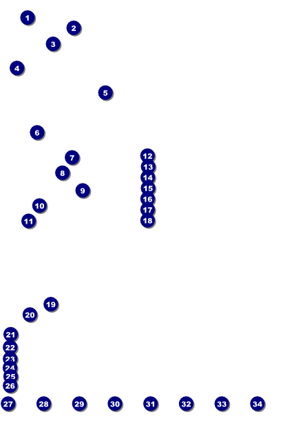 All-Star Retro Baseball Image Poster Front Field Markers