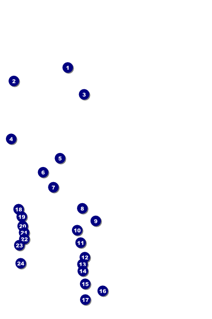 Fishing and Hunting Expo Green Camo Poster Front Field Markers