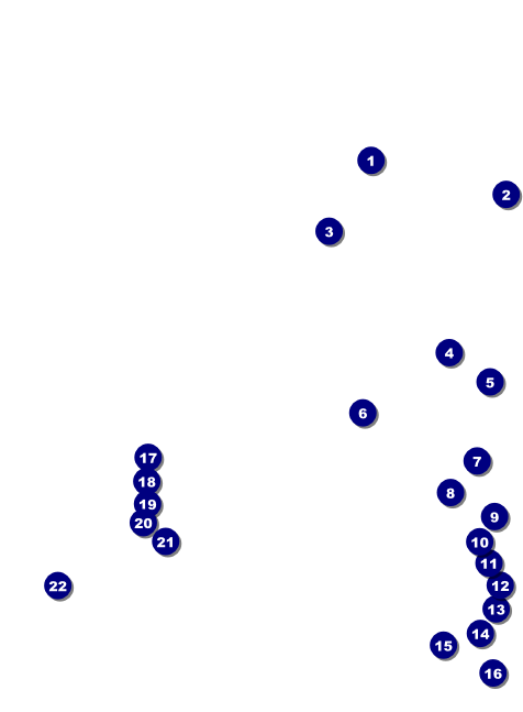 Fishing and Hunting Expo Invitation Front Field Markers