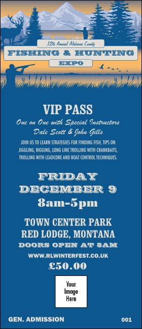 Fishing and Hunting Expo VIP Pass Product Front